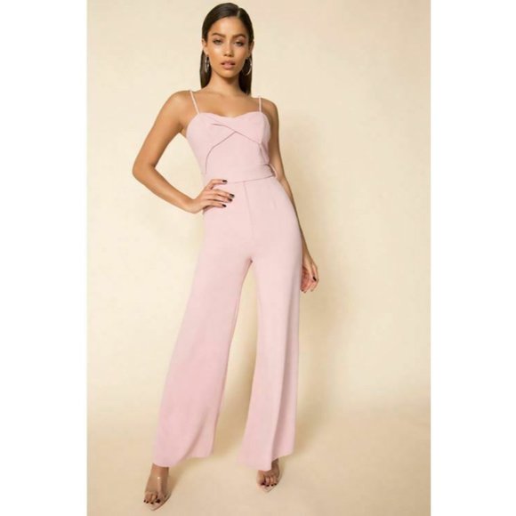 superdown Pants - RESERVED FOR TRADE | Superdown Mischa Sweetheart Jumpsuit Crossover | NWT